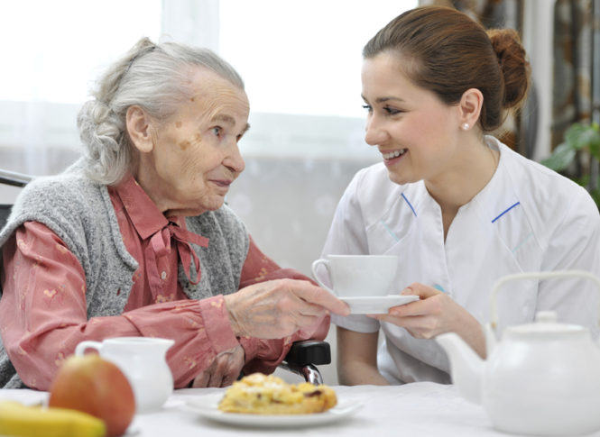 home health care check schedule